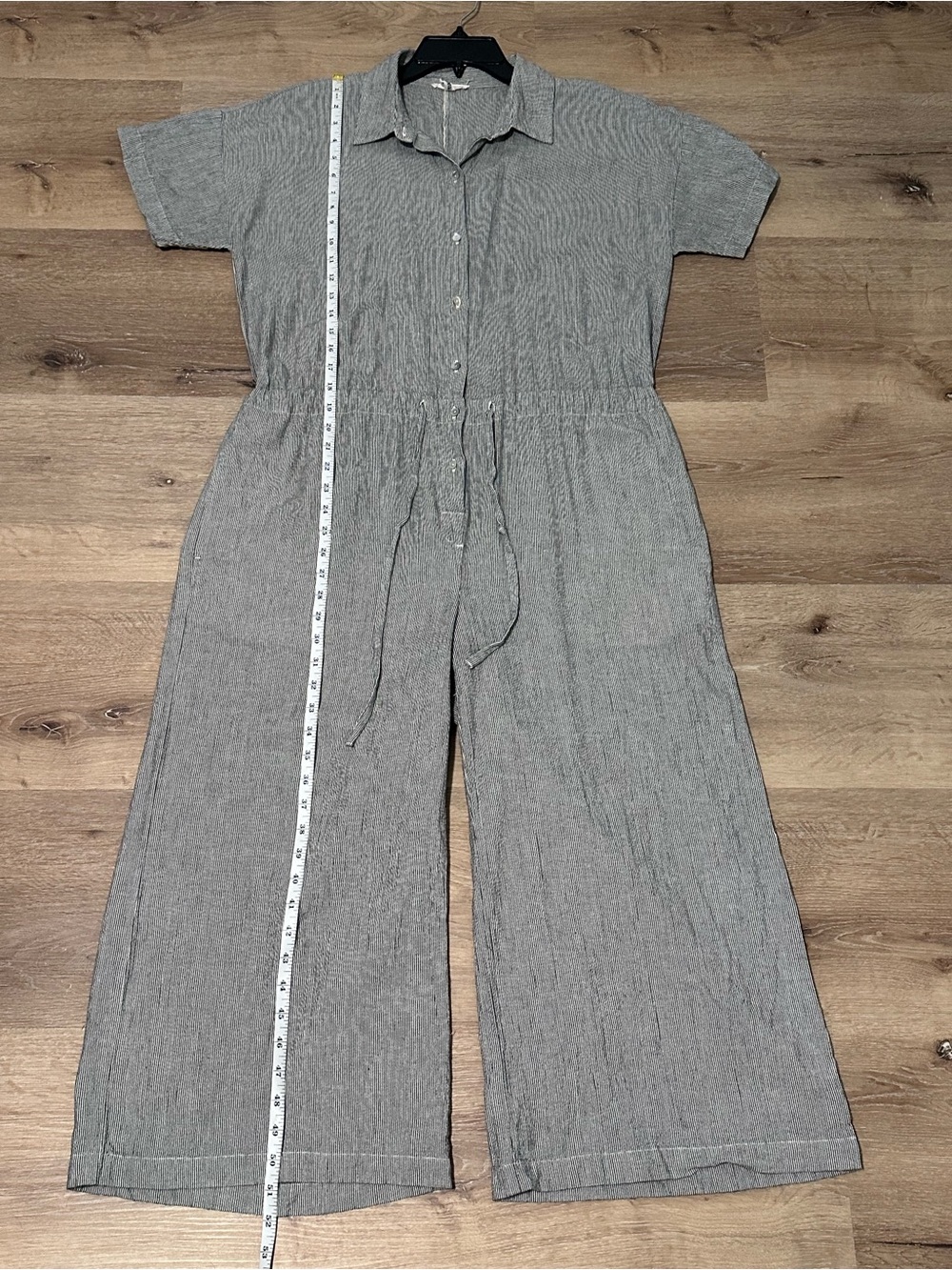 Eileen Fisher Button-Front romper - Picture 8 of 13